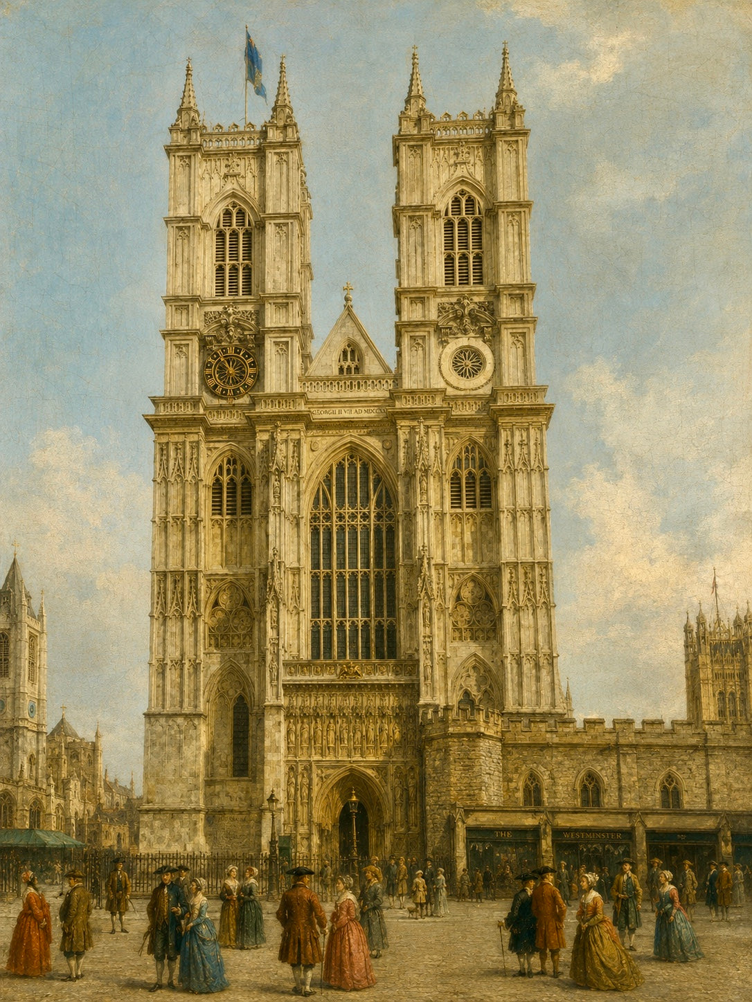 Westminster, school of canaletto