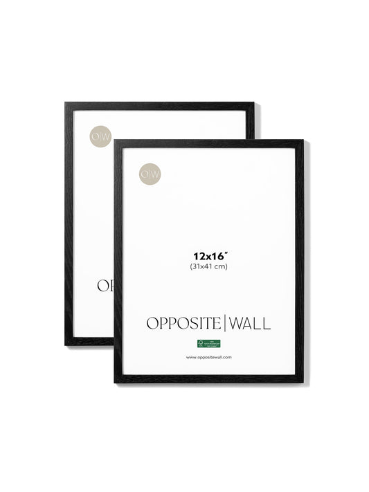 Black Oak Frame (2 Pack), 12x16 in | 31x41 cm