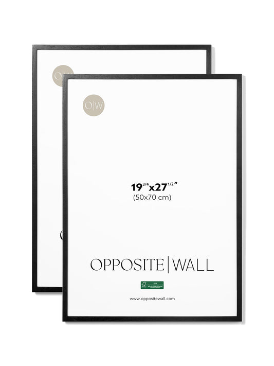 Black Oak Frame (2 Pack), 19¾x27½ in | 50x70 cm