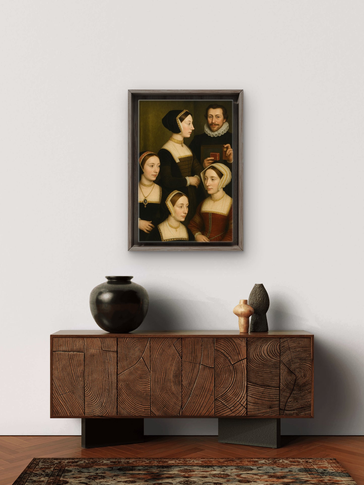 Study of the family of Thomas Moore, in the school of Hans Holbein