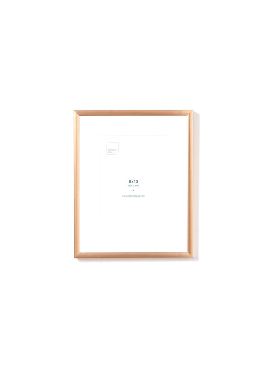Gold Metal Frame, 8x10 in | 20x25 cm