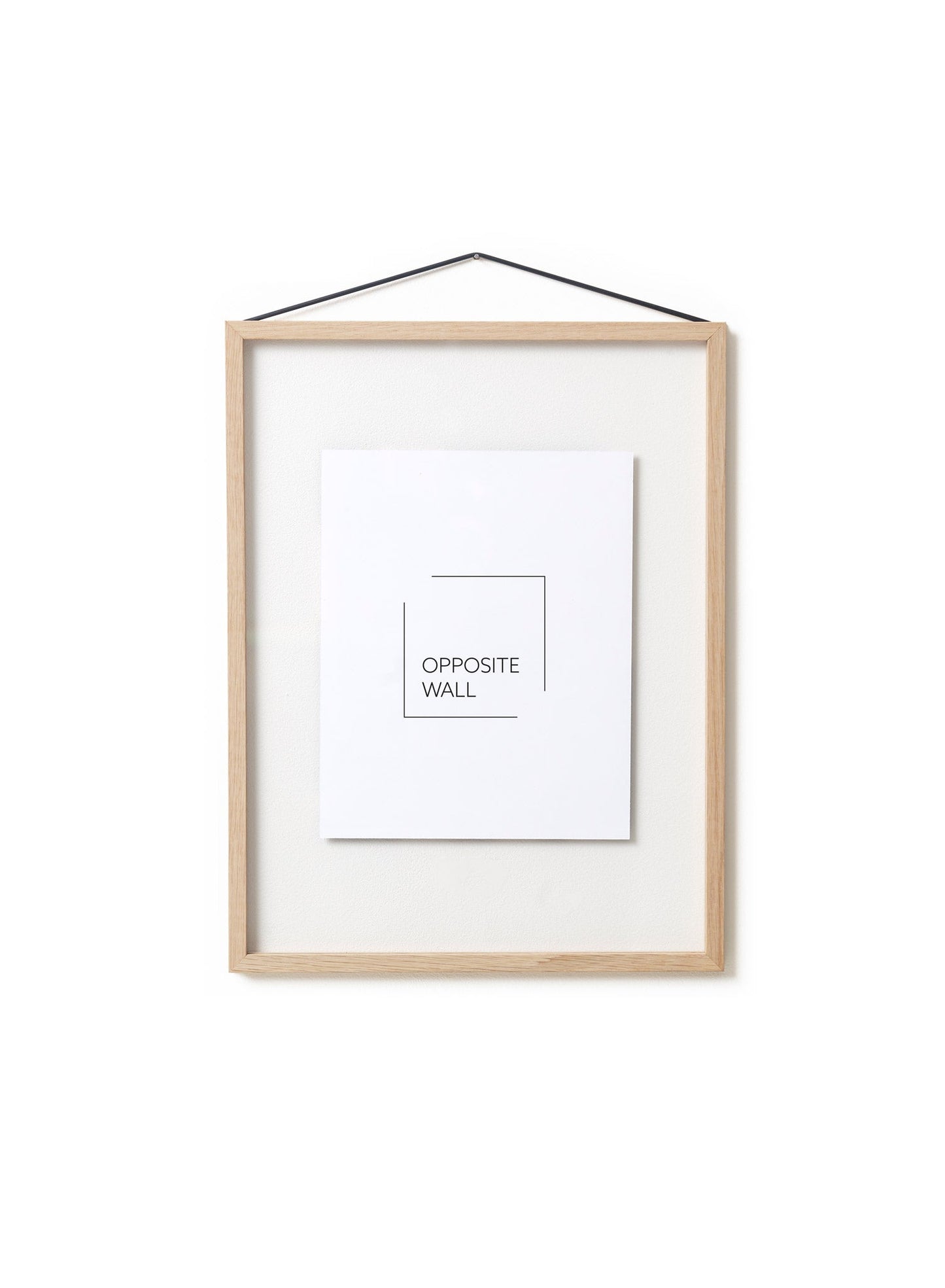 Floating Solid Oak Frame, 12x16 in | 31x41 cm