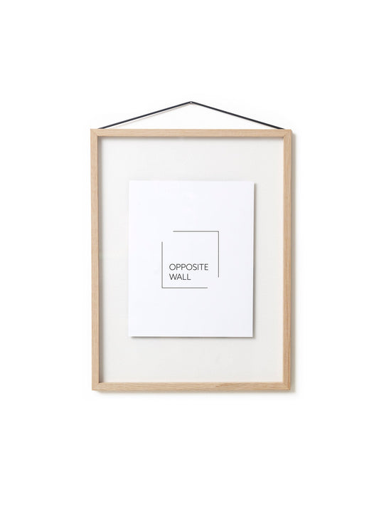 Floating Solid Oak Frame, 12x16 in | 31x41 cm