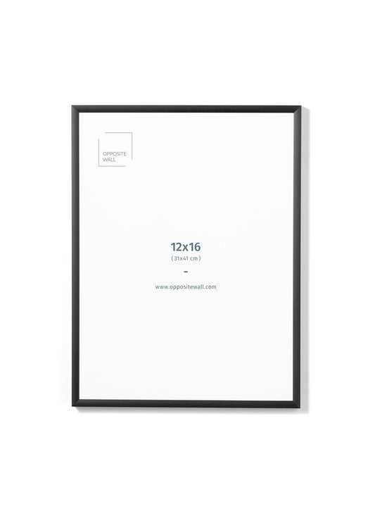 Black Metal Frame, 12x16 in | 31x41 cm