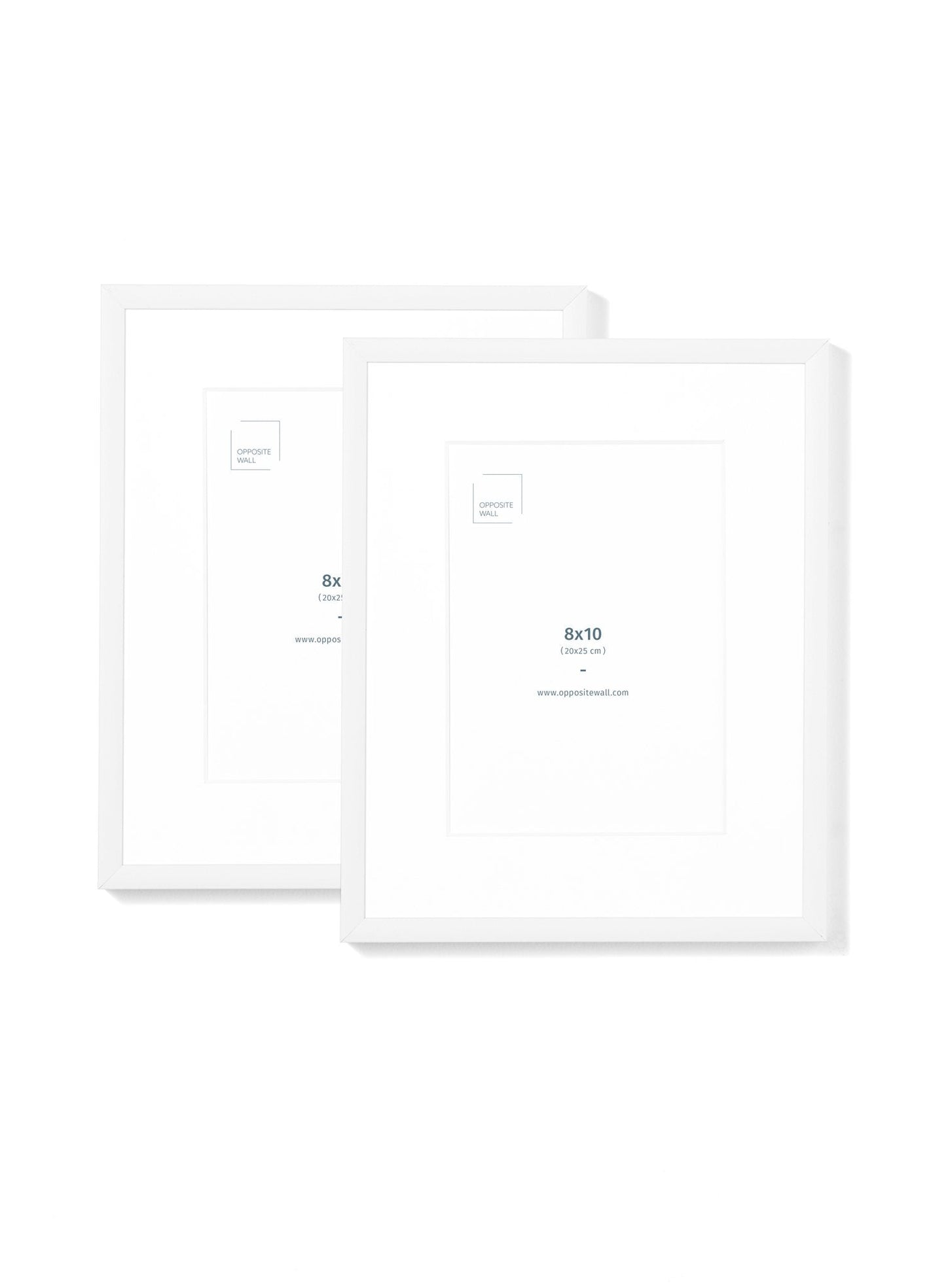 White Metal Frame (2 Pack), 8x10 in | 20x25 cm