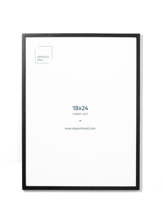 Black Oak Frame, 18x24 in | 46x61 cm