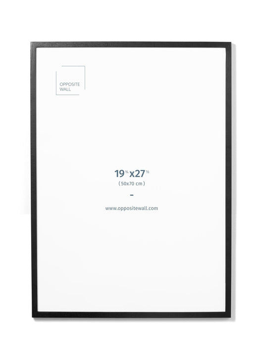 Black Oak Frame, 19¾x27½ in | 50x70 cm