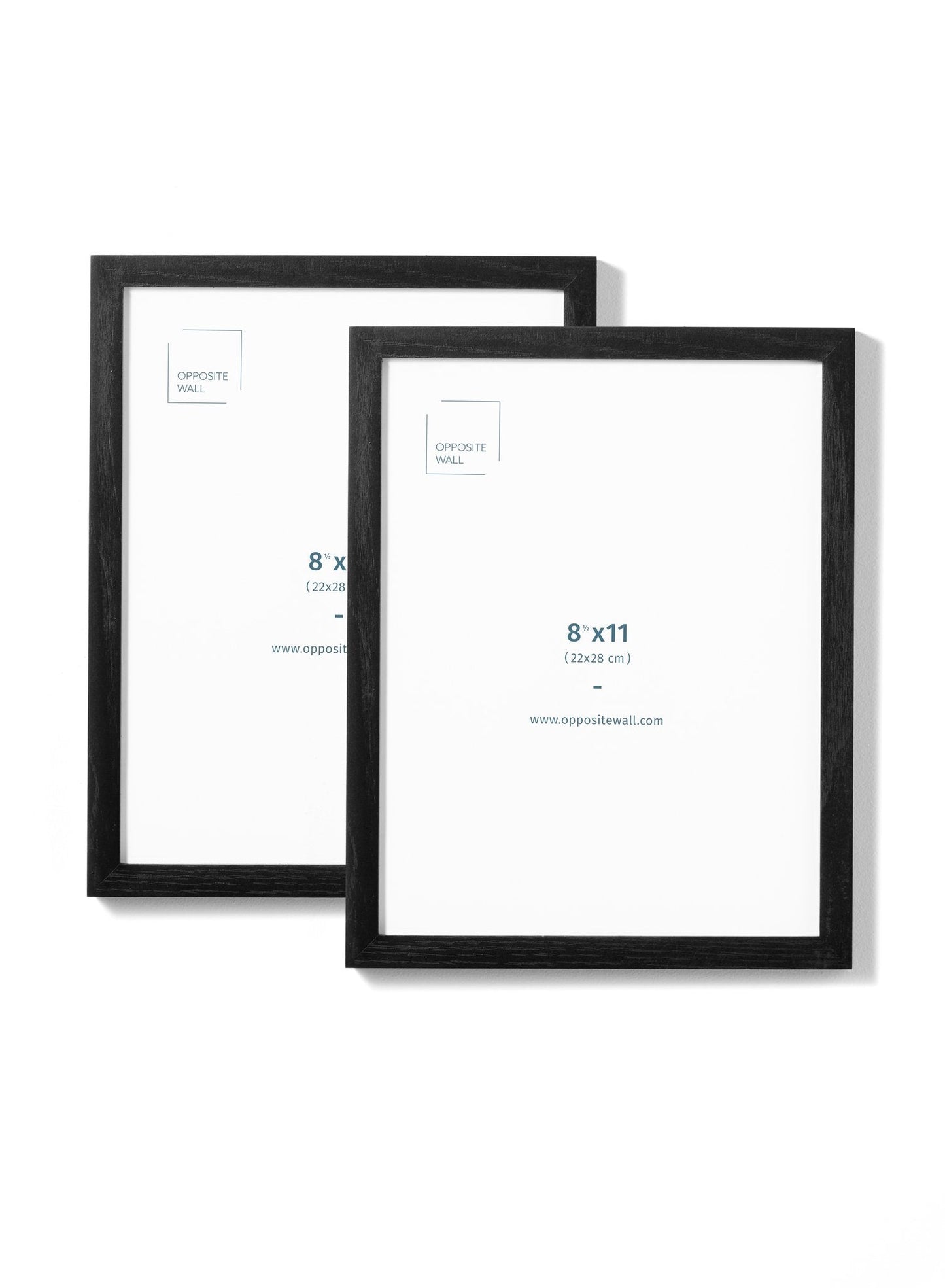 Black Oak Frame (2 Pack), 8.5x11 in | 22x28 cm