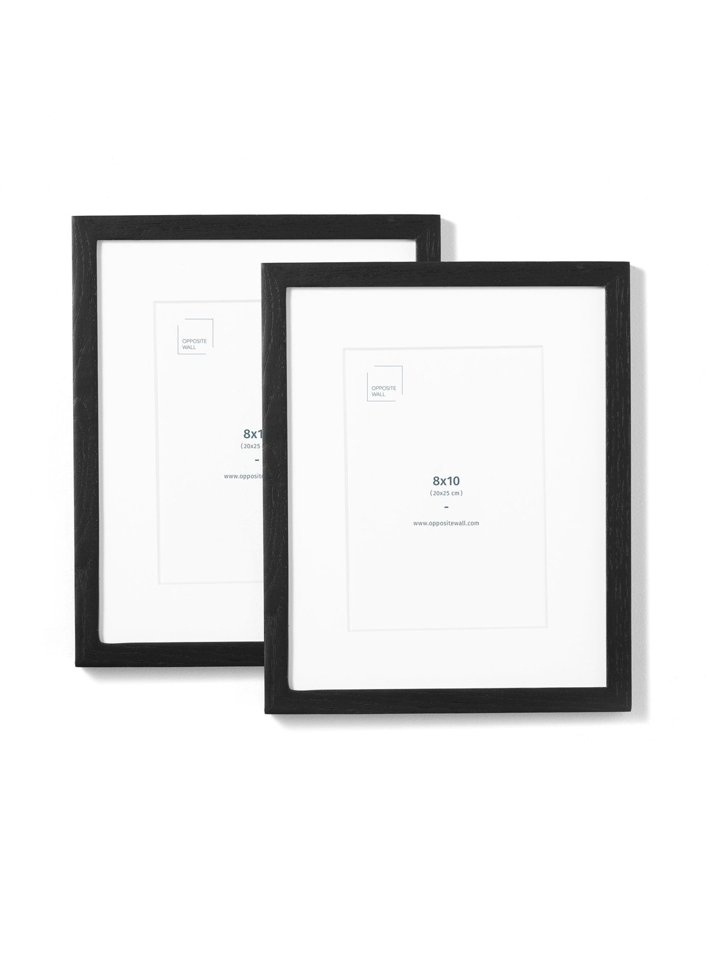 Black Oak Frame (2 Pack), 8x10 in | 20x25 cm