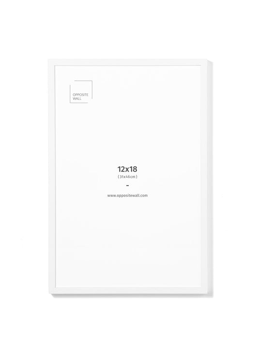 White Oak Frame, 12x18 in | 31x46 cm