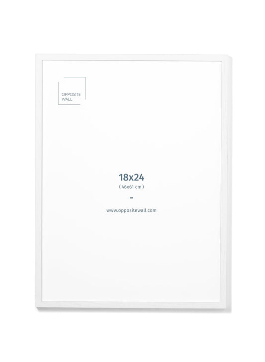 White Oak Frame, 18x24 in | 46x61 cm