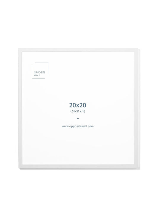 White Oak Frame, 20x20 in | 51x51 cm