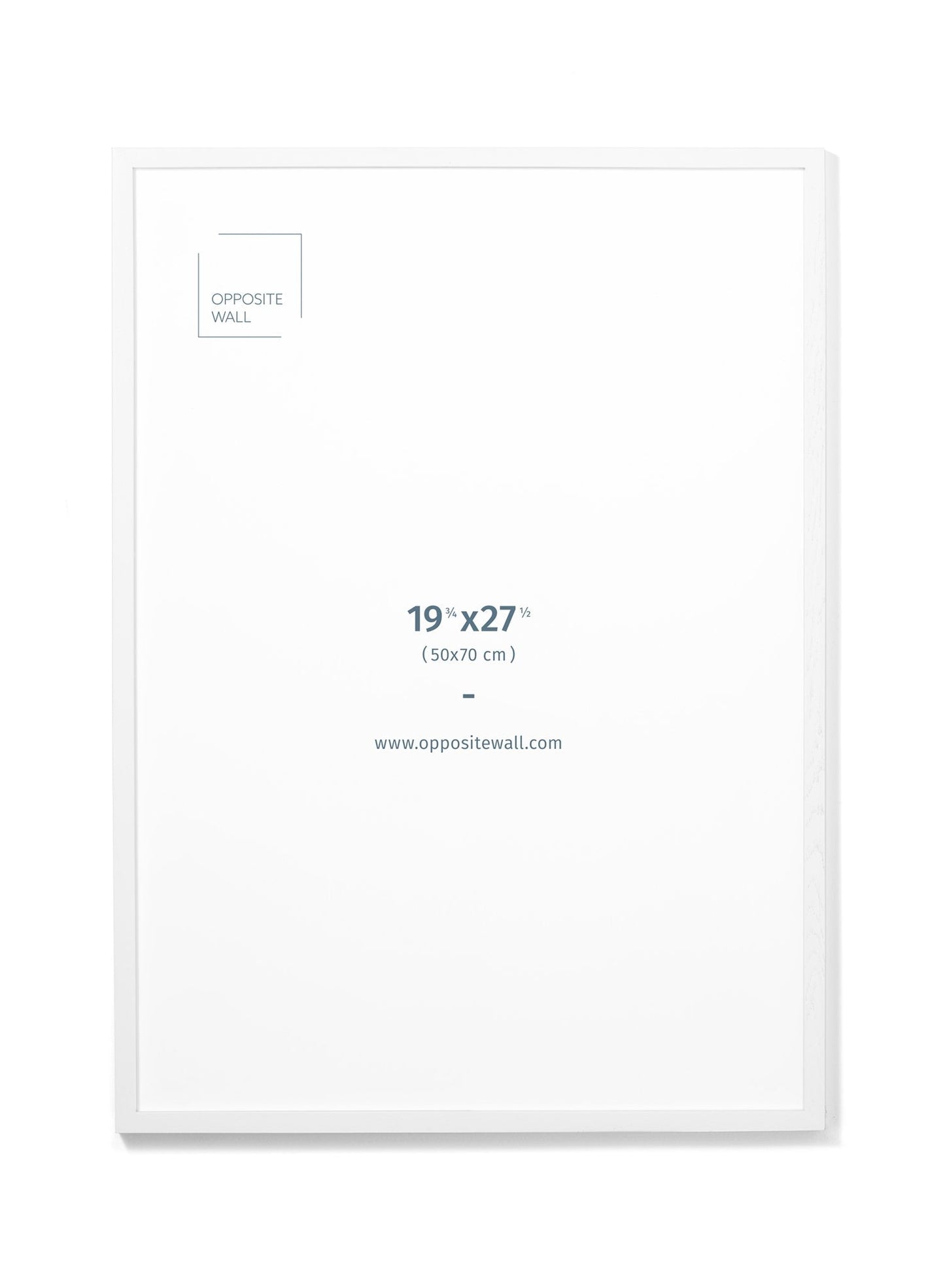 White Oak Frame, 19¾x27½ in | 50x70 cm