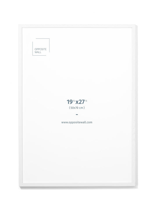 White Oak Frame, 19¾x27½ in | 50x70 cm