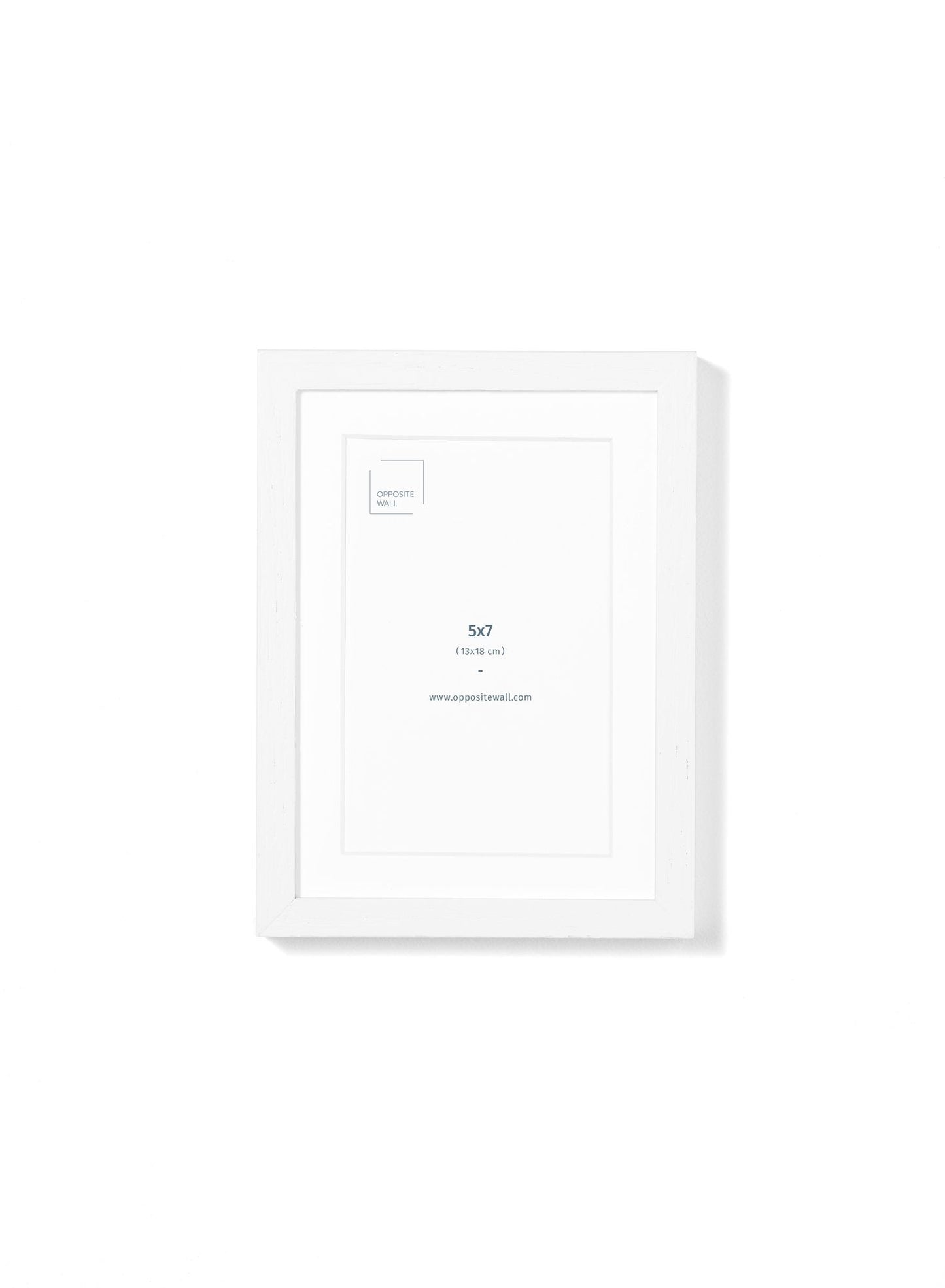 White Oak Frame, 5x7 in | 13x18 cm