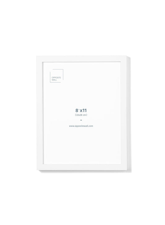 White Oak Frame, 8.5x11 in | 22x28 cm