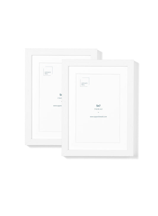 White Oak Frame (2 Pack), 5x7 in | 13x18 cm