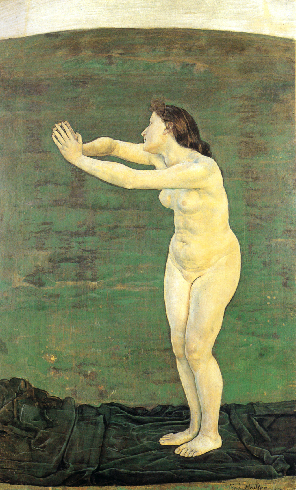 Ferdinand Hodler Communion with Infinite 1892 - Swiss Symbolism