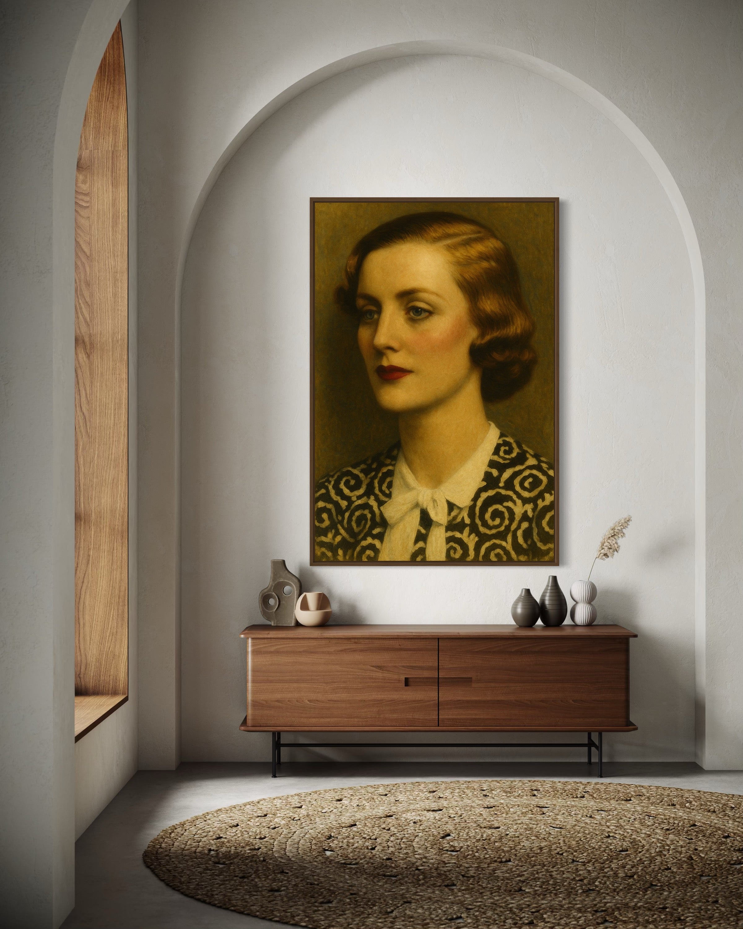 Diana Mitford Portrait - Beauty Power and Controversy Art