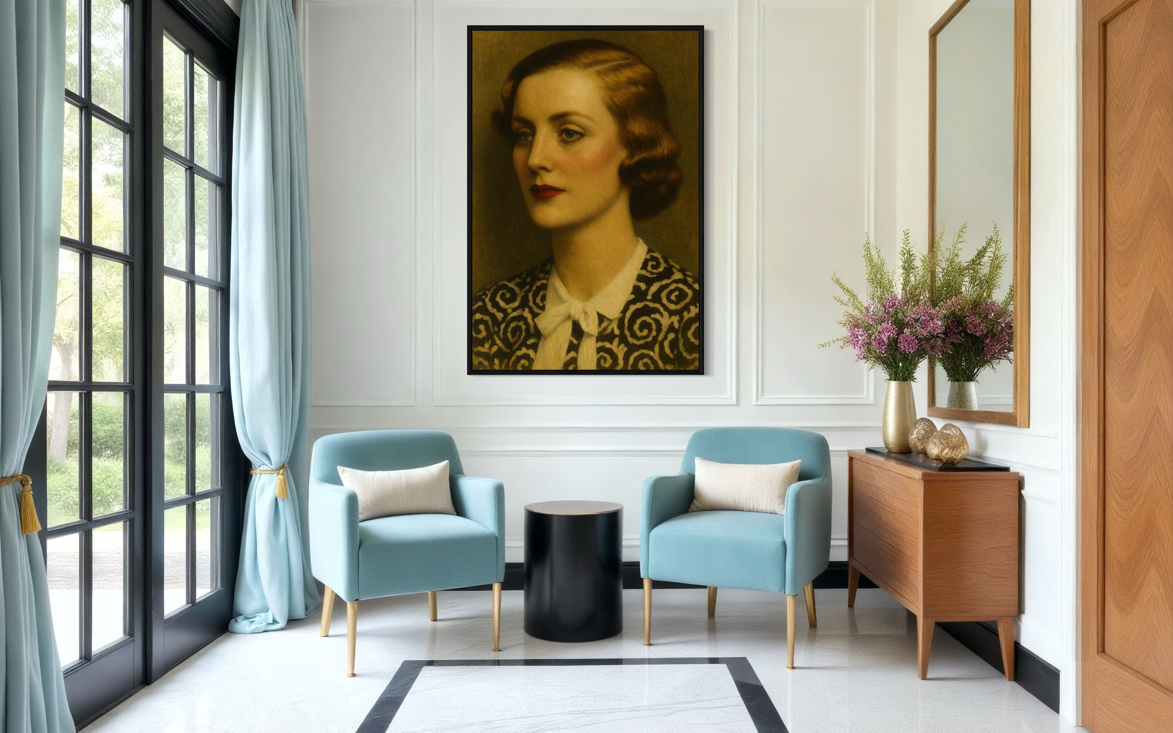 Diana Mitford Portrait - Beauty Power and Controversy Art