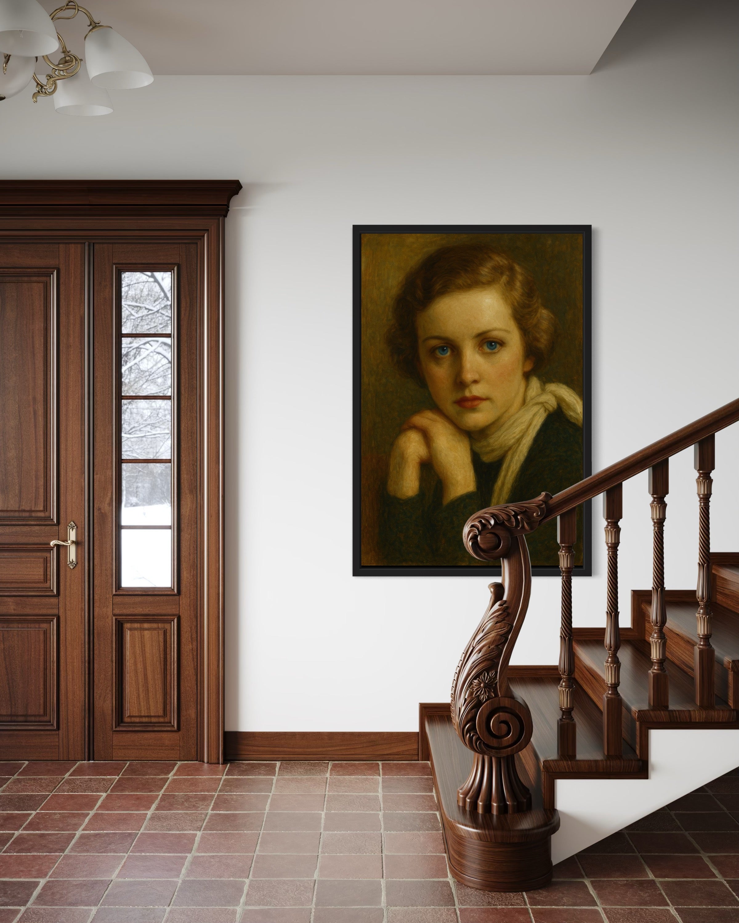 Pamela Mitford Portrait - The Country Mitford Sister Art