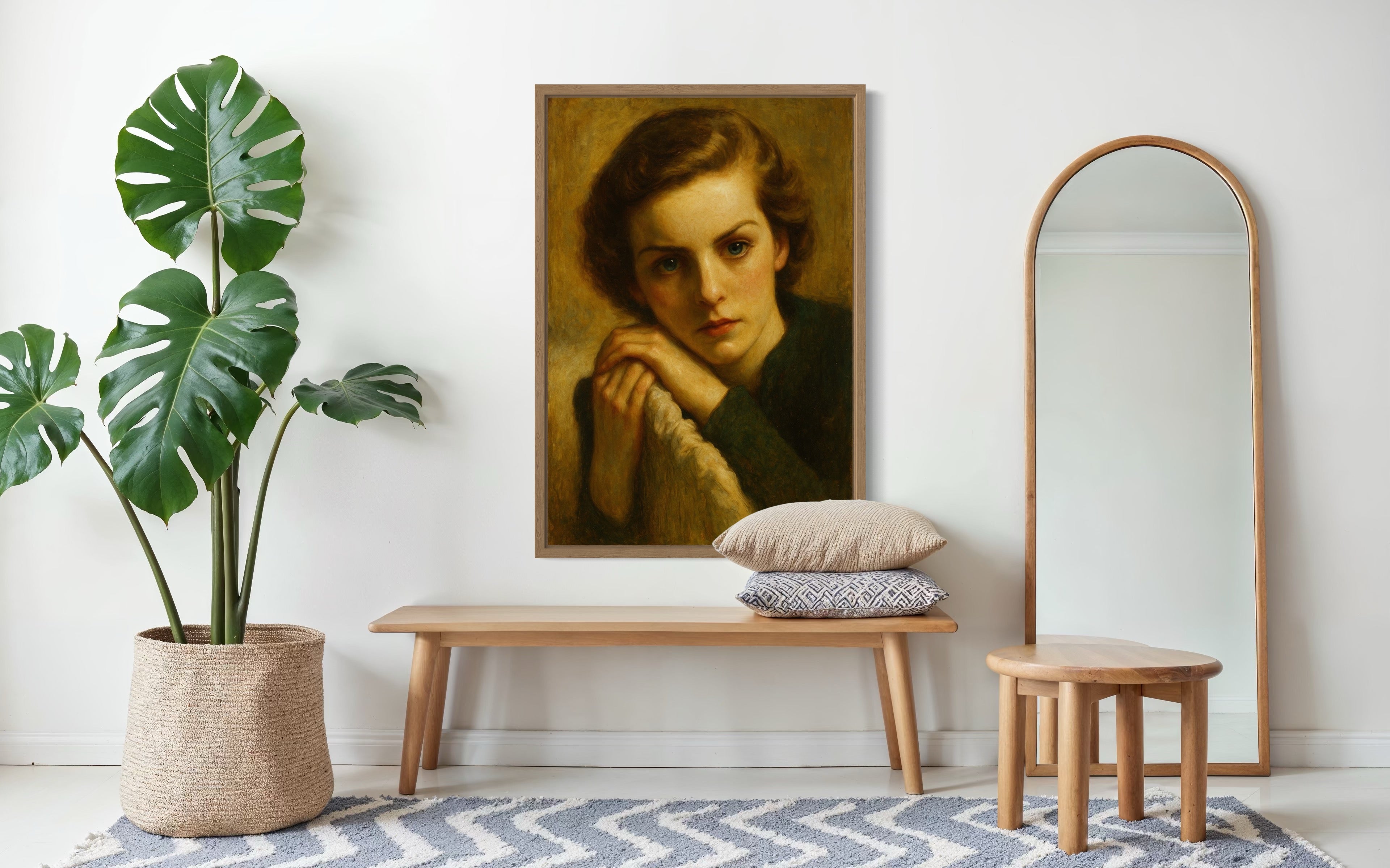 Pamela Mitford Portrait - The Country Mitford Sister Art