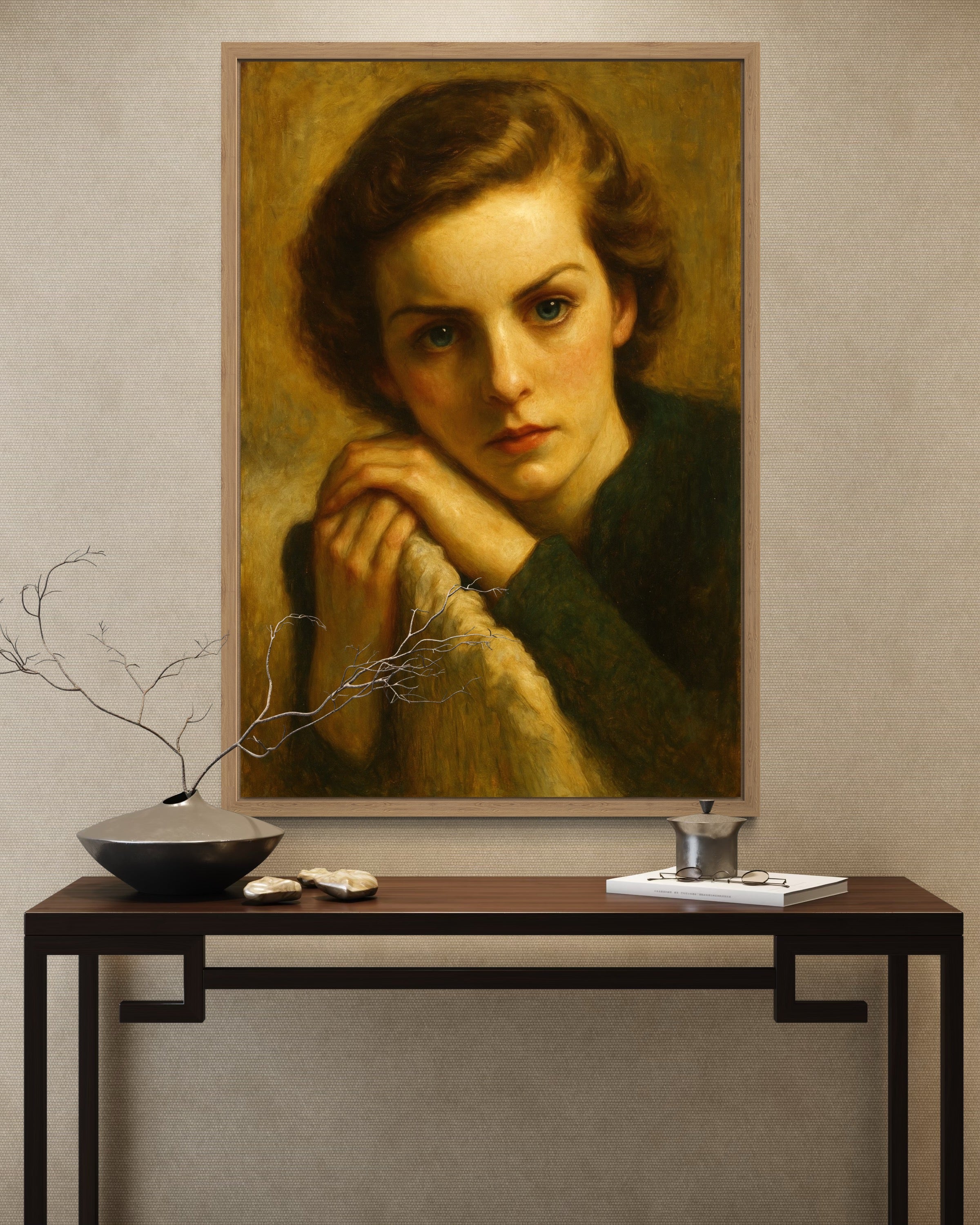 Pamela Mitford Portrait - The Country Mitford Sister Art