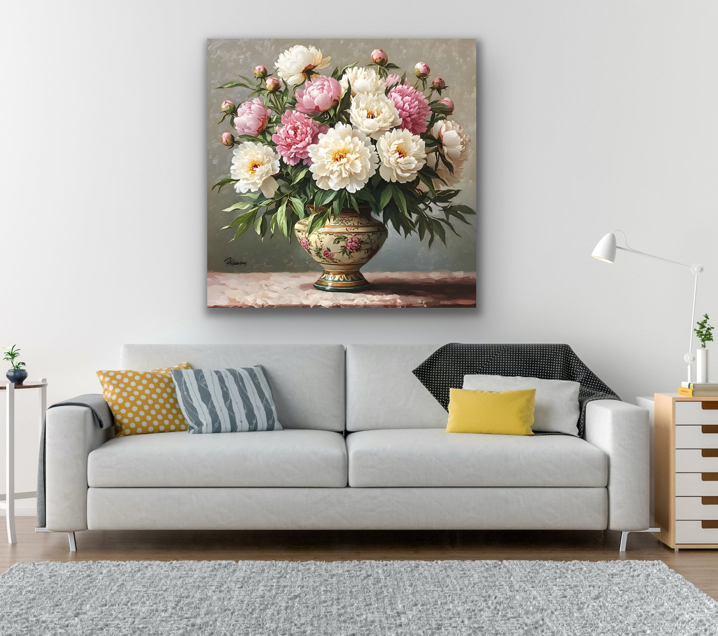 "Summer Peonies," still life.