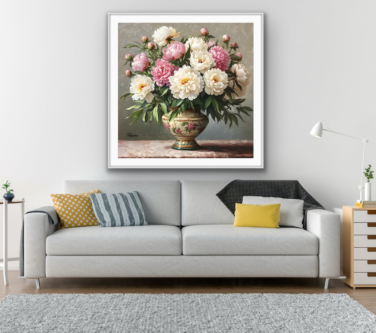 "Summer Peonies," still life.