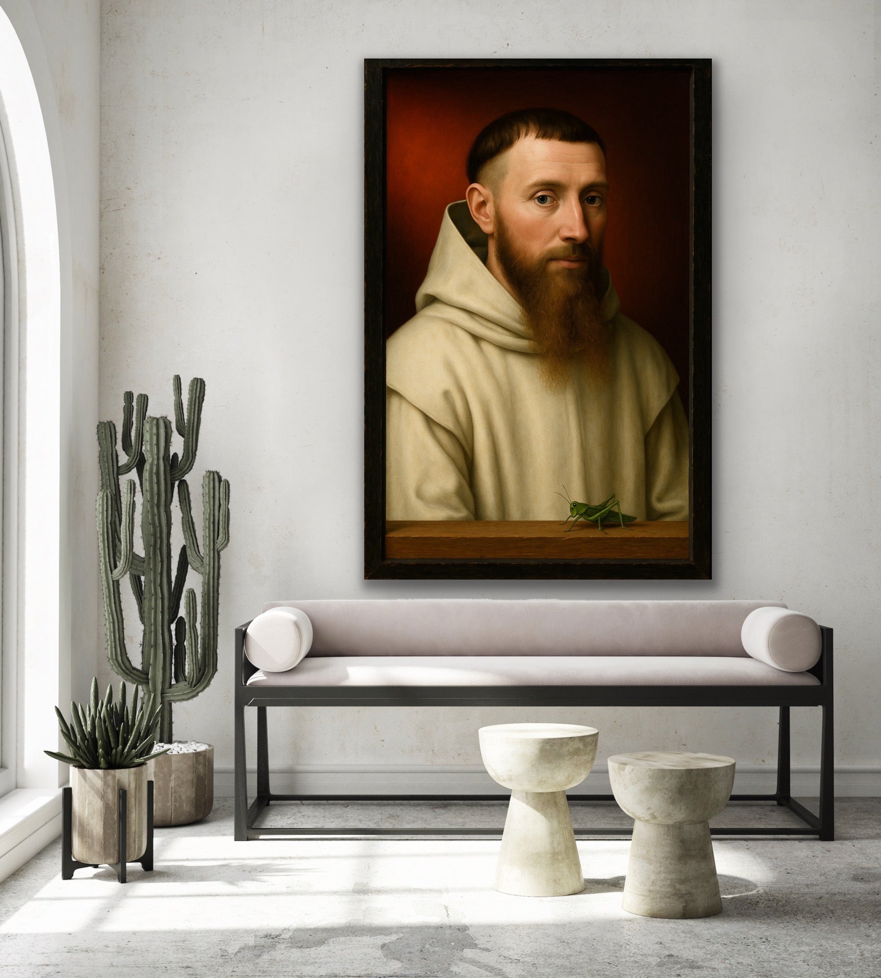 Brother Phillip Northern Gothic Realism 1430 - Medieval Portrait