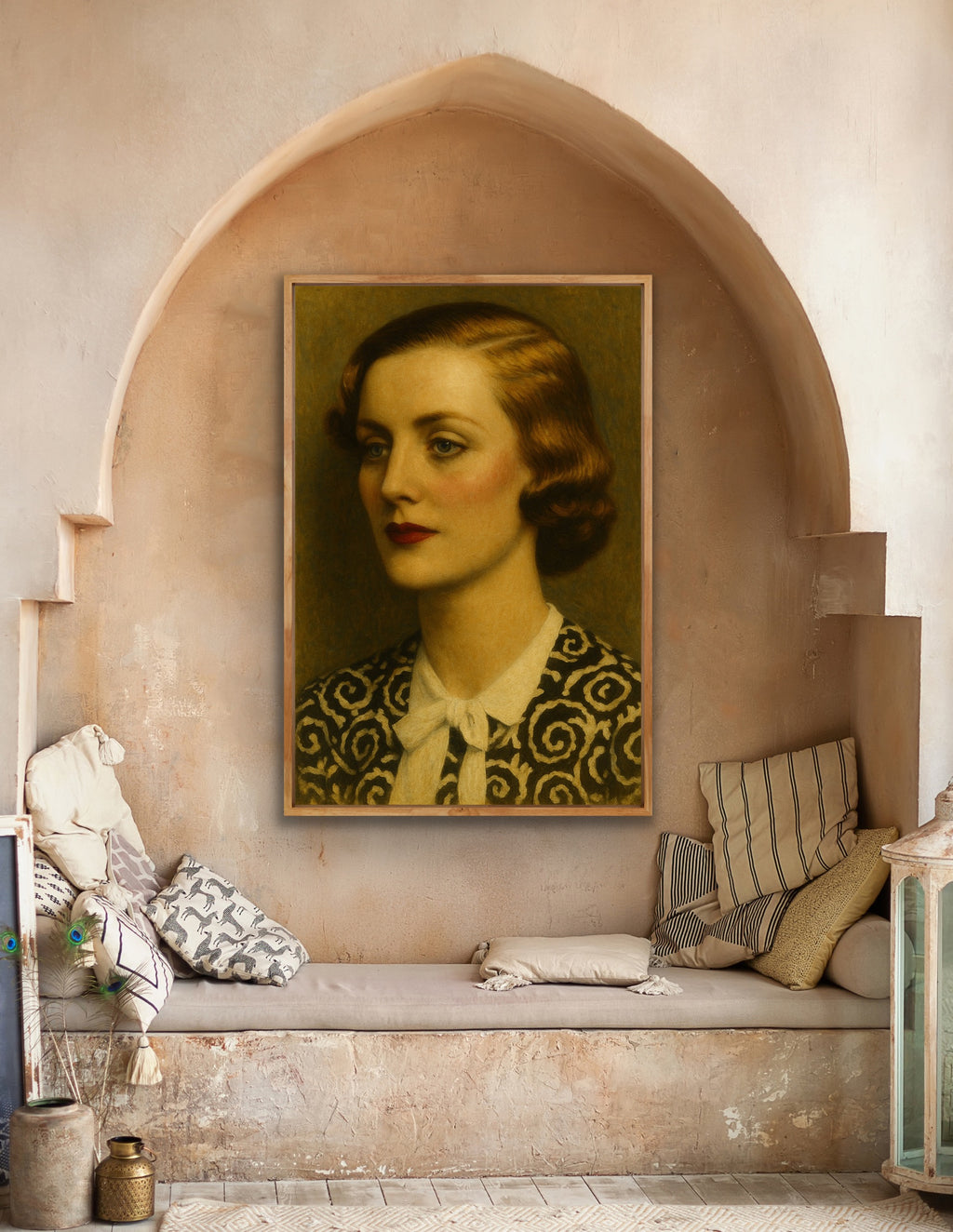 Diana Mitford Portrait - Beauty Power and Controversy Art