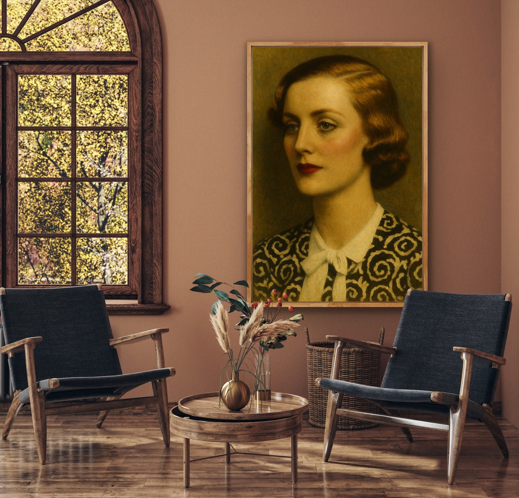 Diana Mitford Portrait - Beauty Power and Controversy Art