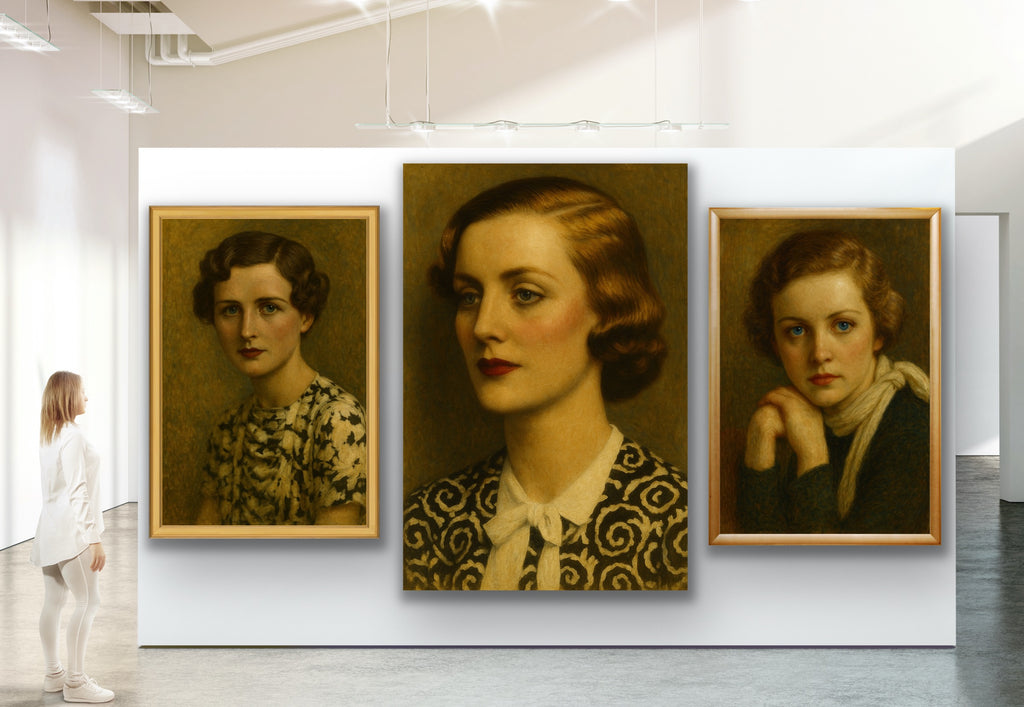 Deborah Mitford Portrait - Duchess of Devonshire Art