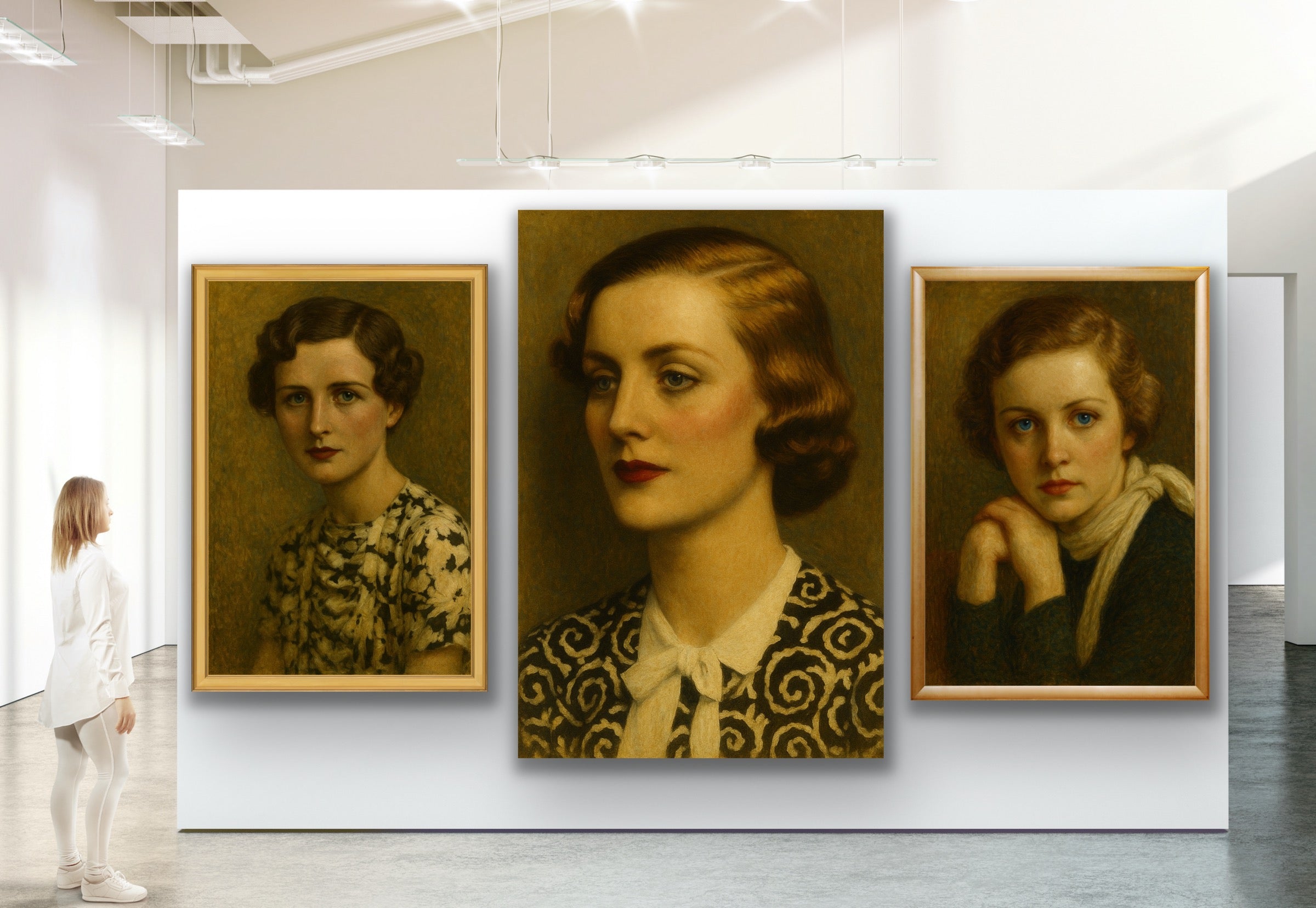 Deborah Mitford Portrait - Duchess of Devonshire Art
