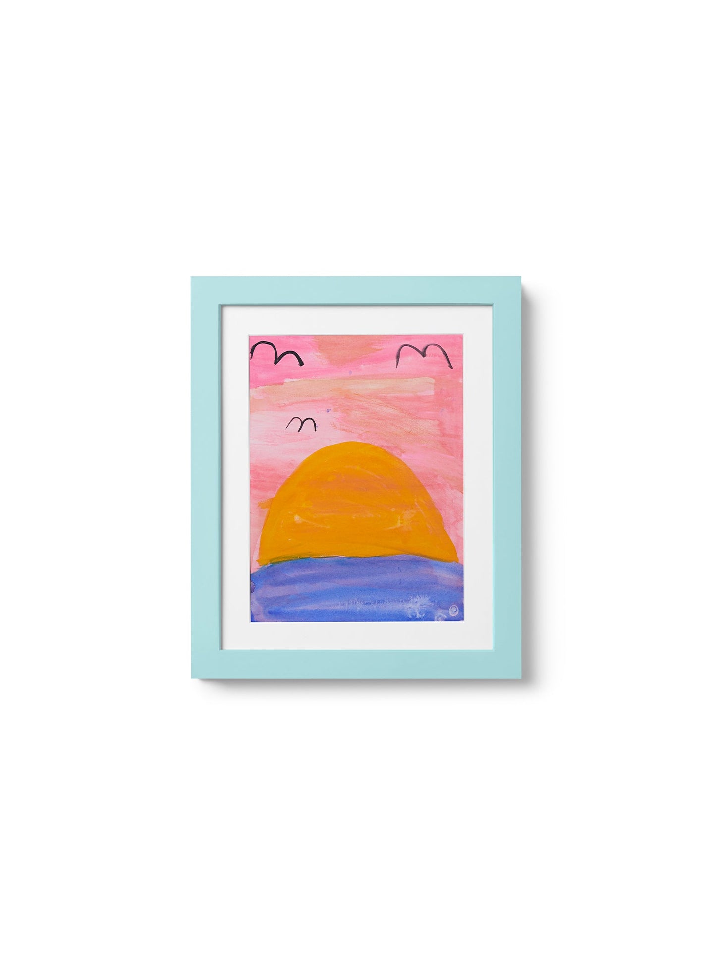 Kids Art Frame in Sky, 8.5x11 in | 22x28 cm