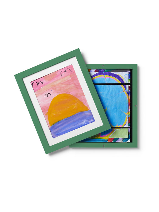 Kids Art Frame in Fern, 8.5x11 in | 22x28 cm