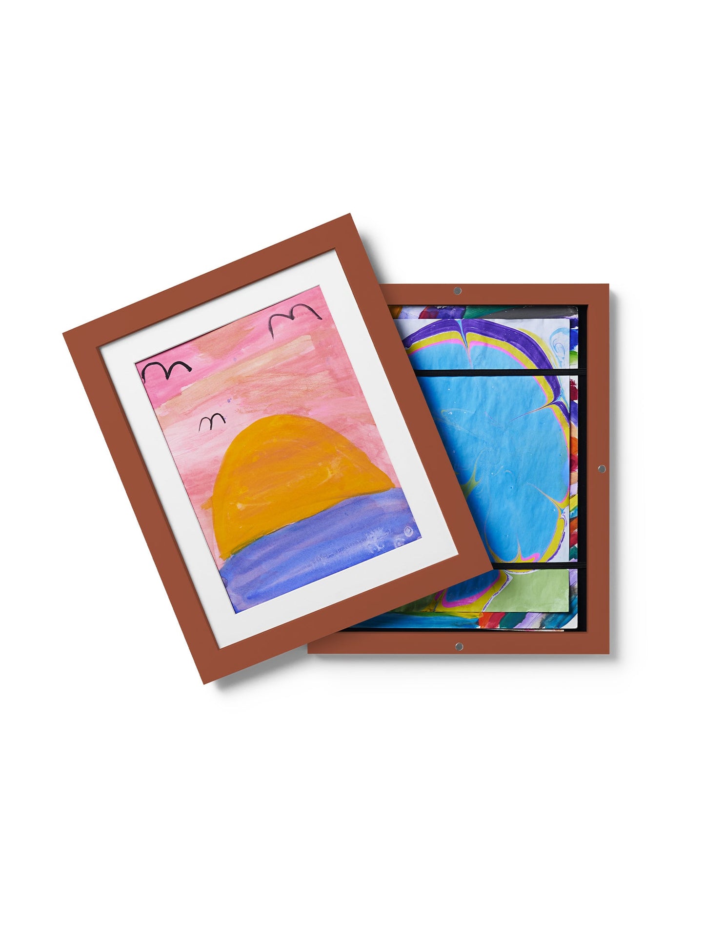 Kids Art Frame in Terracotta, 8.5x11 in | 22x28 cm