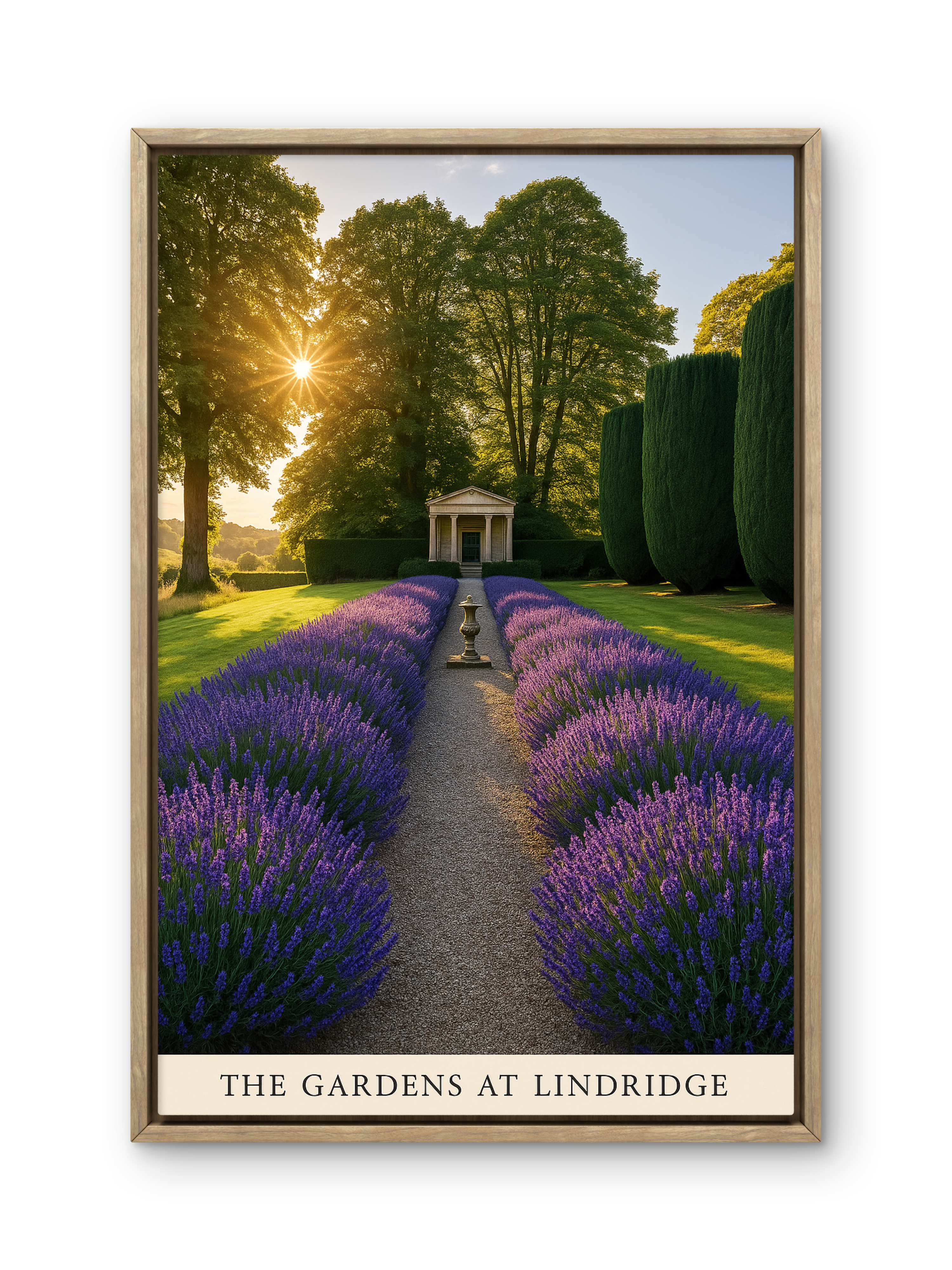 The Garden at Lindridge, Devon, UK.