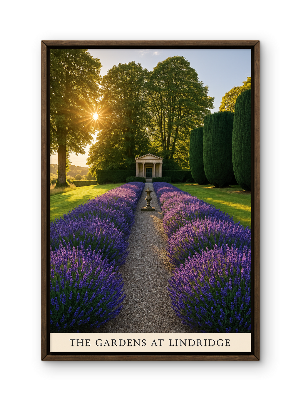 The Garden at Lindridge, Devon, UK.