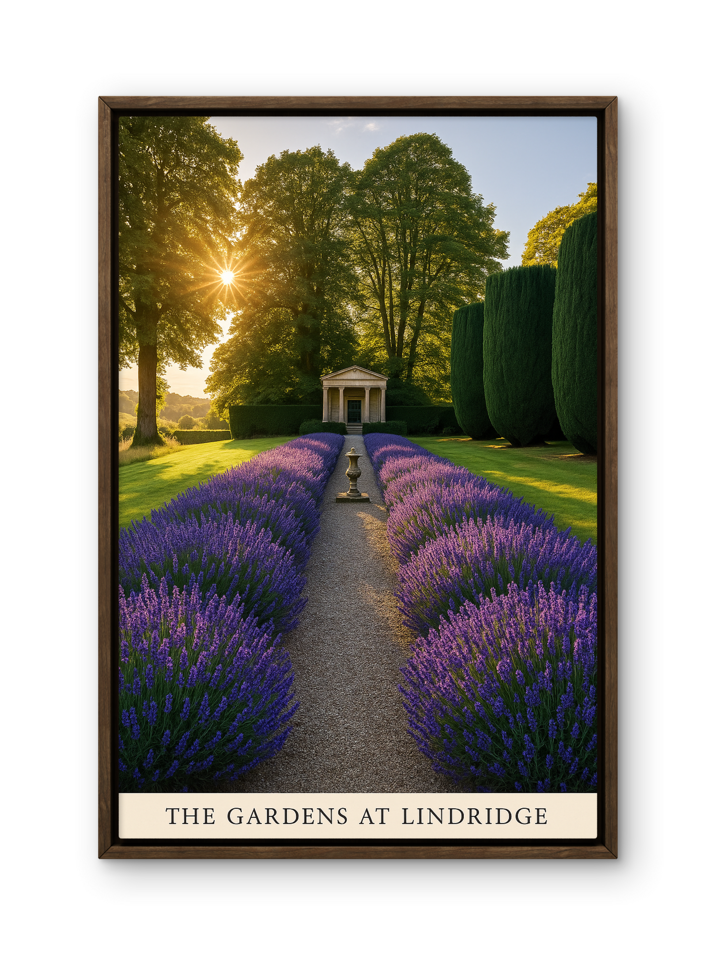 The Garden at Lindridge, Devon, UK.