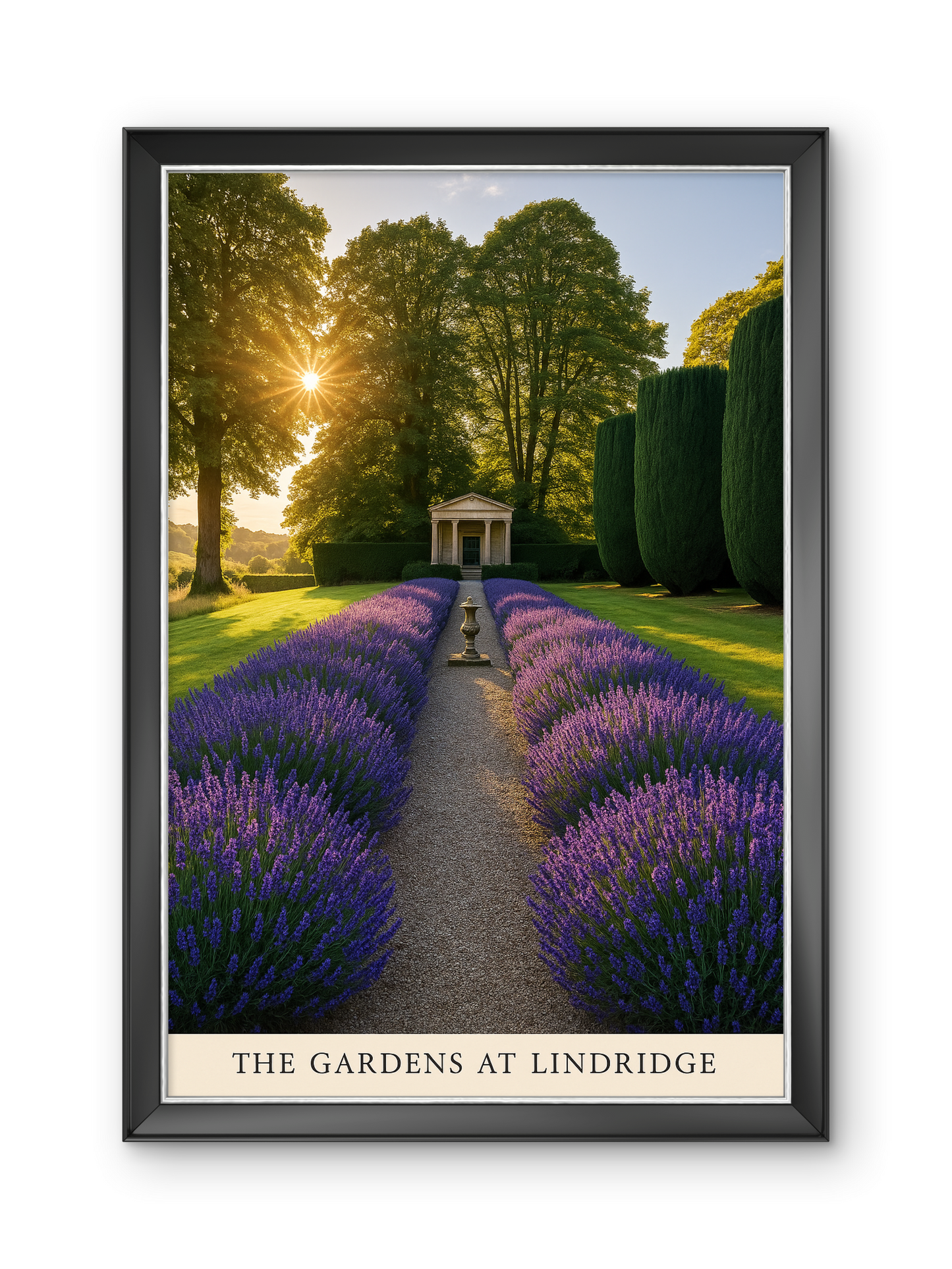 The Garden at Lindridge, Devon, UK.