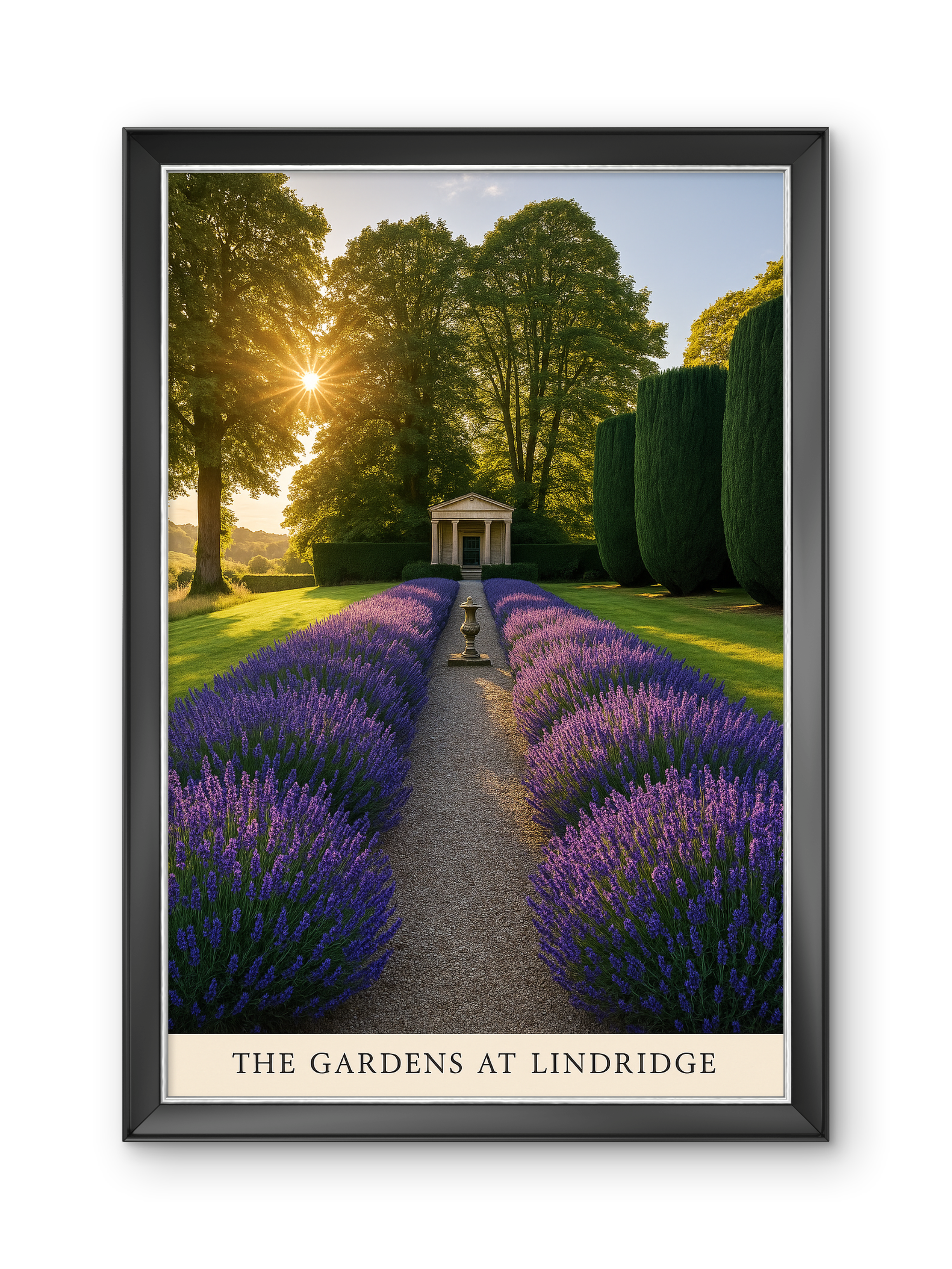 The Garden at Lindridge, Devon, UK.