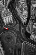 Piccadilly Circus — Aerial View, One Red Bus, Remastered by Elliott  Best