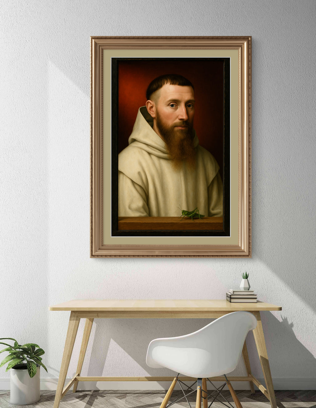Brother Phillip Northern Gothic Realism 1430 - Medieval Portrait