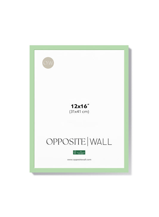 Mint Wood Frame, 12x16 in | 31x41 cm