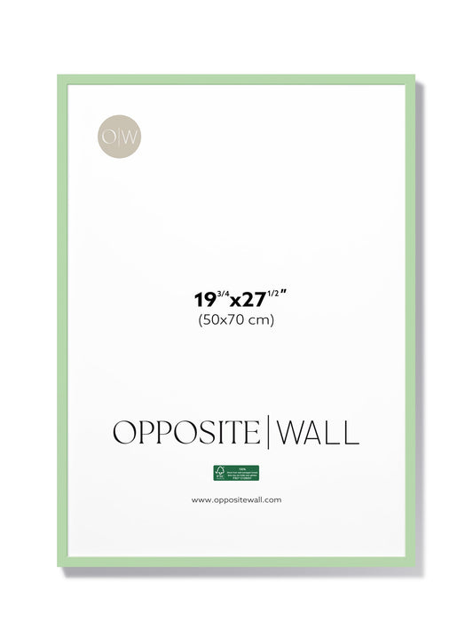 Mint Wood Frame, 19¾x27½ in | 50x70 cm
