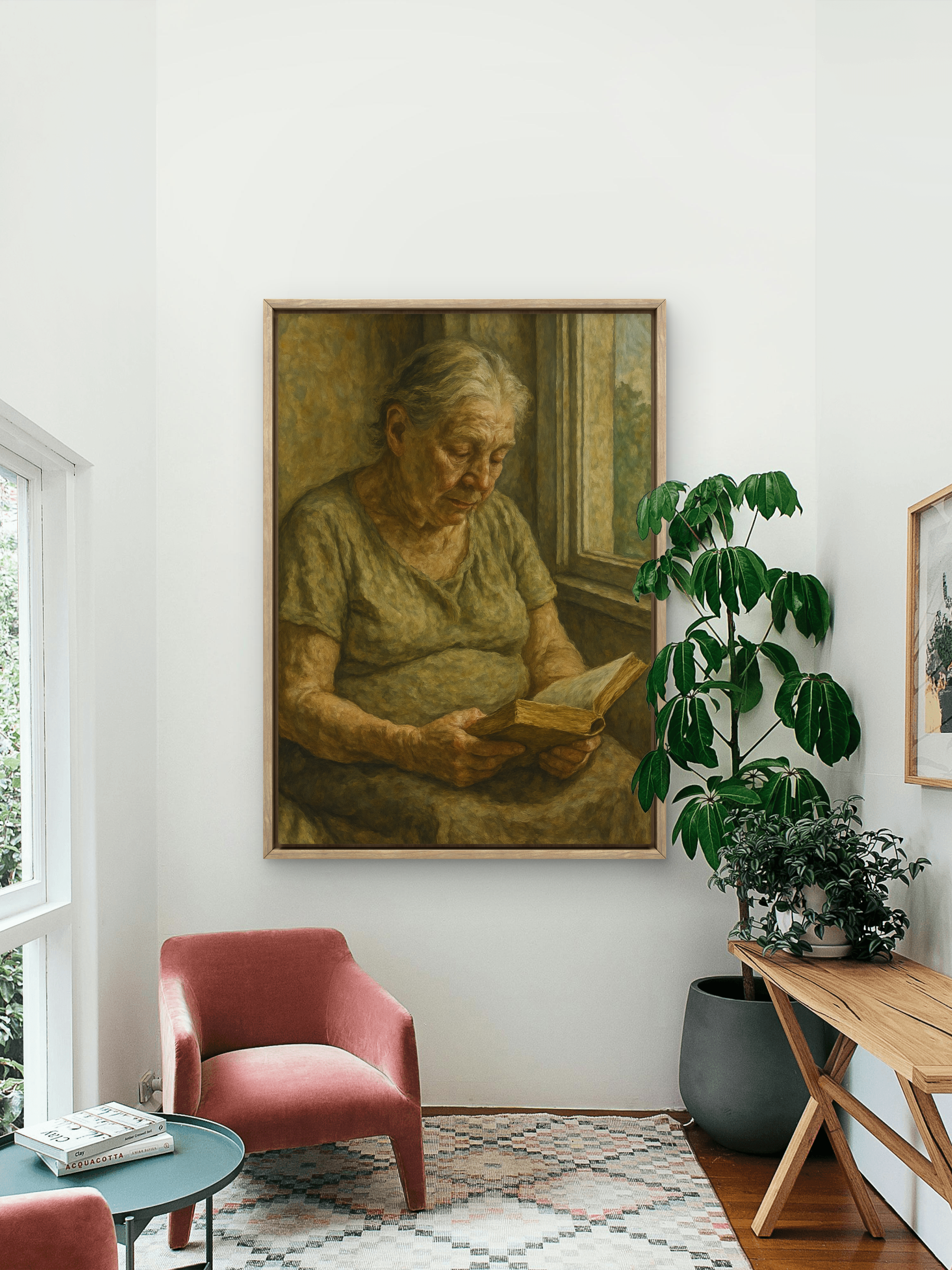 Eva - Post-War Figurative Realism Portrait