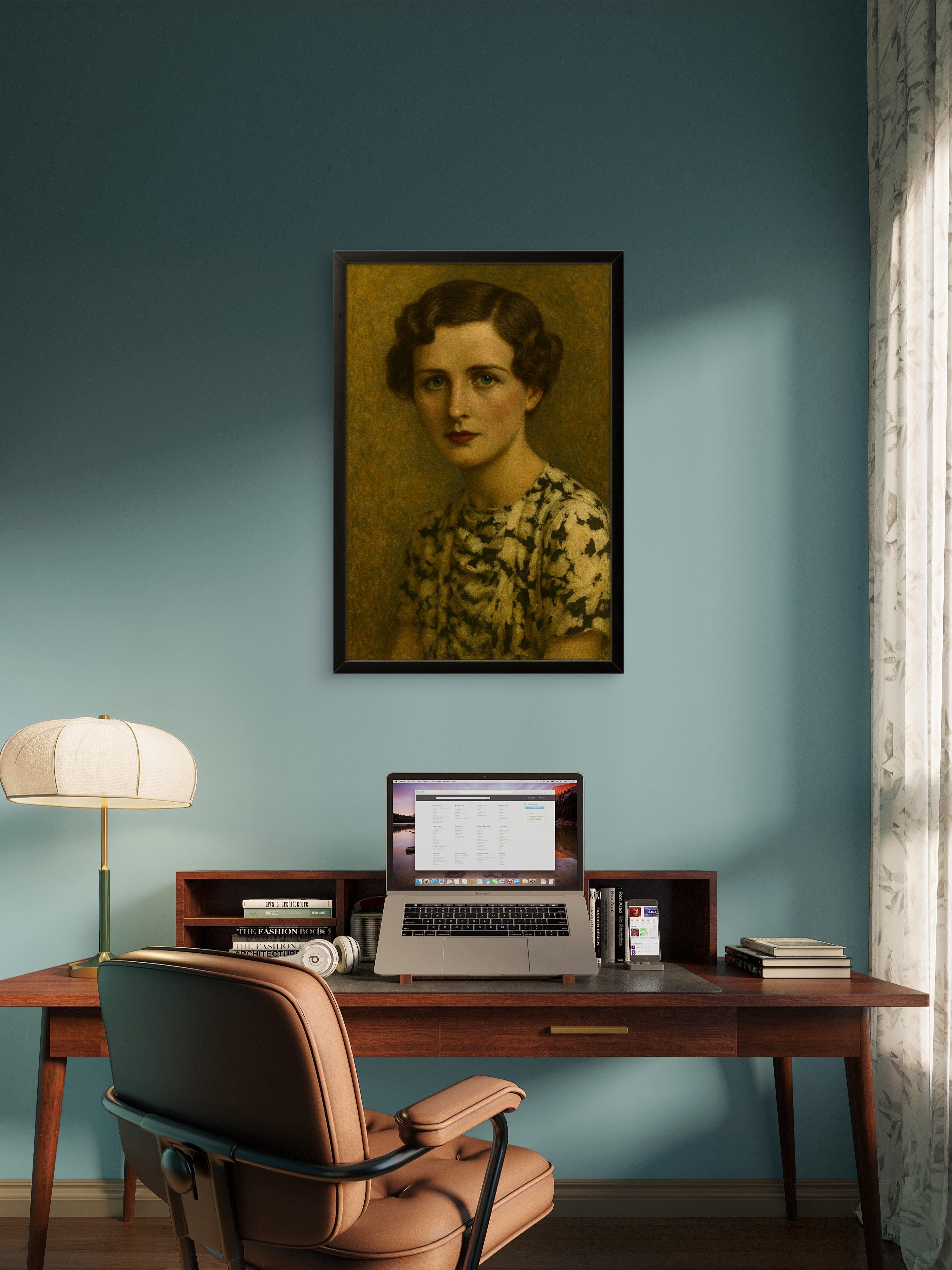 Nancy Mitford Portrait - Post-War Modernist Literary Icon