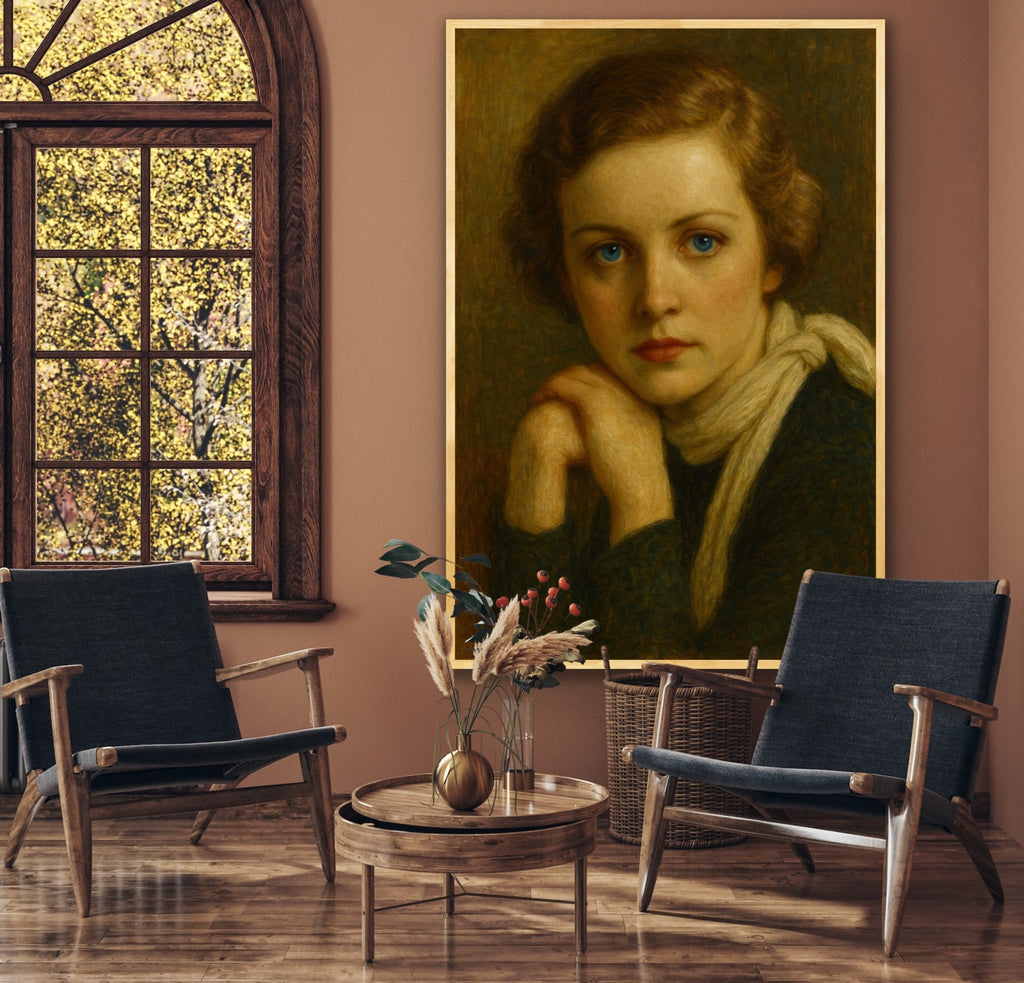 Pamela Mitford Portrait - The Country Mitford Sister Art