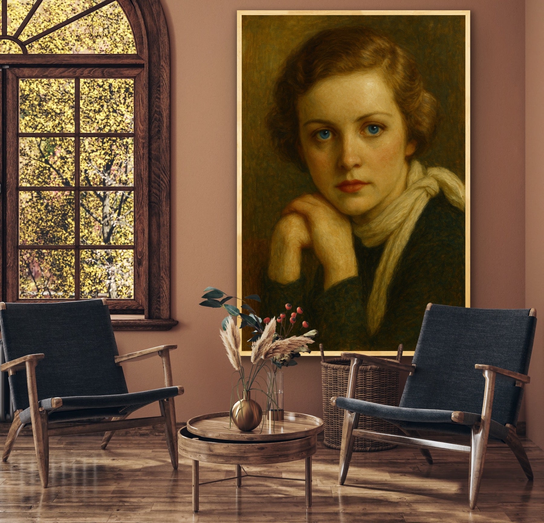 Pamela Mitford Portrait - The Country Mitford Sister Art